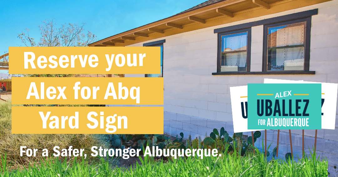 Reserve your yard sign